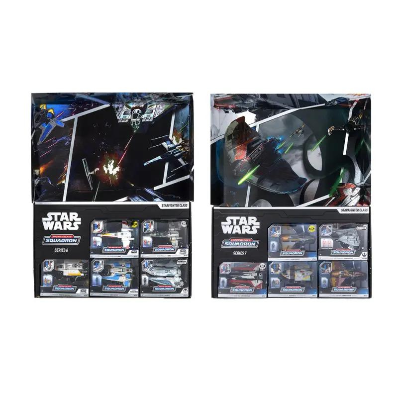 STAR WARS™ Micro Galaxy Squadron Starfighter Class Collection Bundle (Series 6 & 7) online